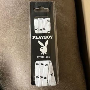 Bunny playboy shoe laces
